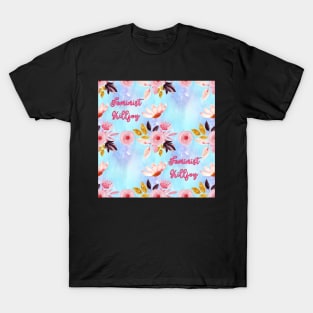 Feminist Killjoy - A pretty Floral Pattern T-Shirt